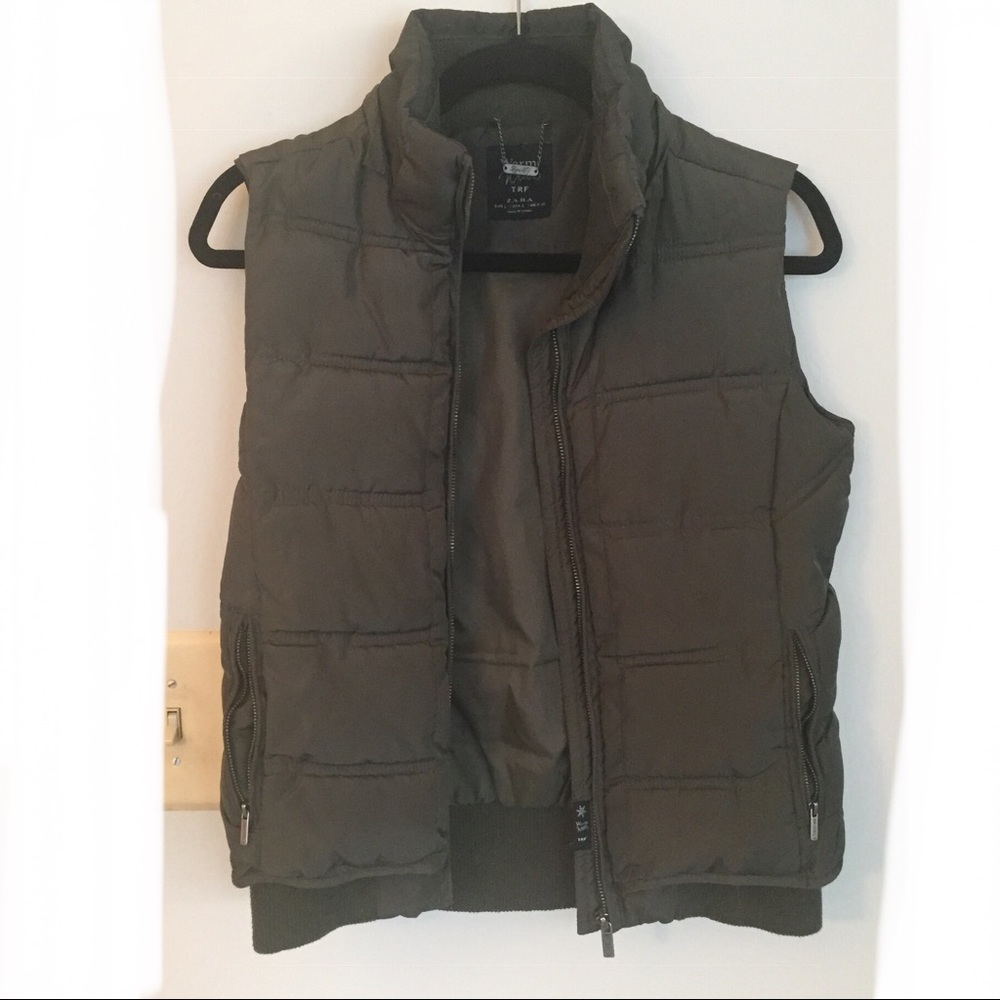 Zara puffy vest